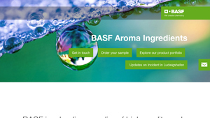 Aroma ingredients »Top products for flavors & fragrances - BASF - flavours fragrances and aroma supplier