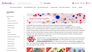 Shop Jewelry Supplies - Artbeads - jewelry supplier