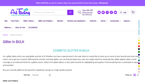 Glitter In BULK — www.artfactoryus.com - bulk glitter supplier