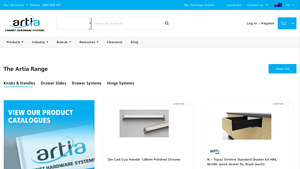 Cabinet Hardware Supplies | Artia Cabinet Hardware - furniture accessories supplier