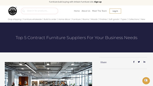 Top 5 Contract Furniture Suppliers for Your Business Needs - contract furniture suppliers