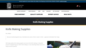 Knife Making Supplies - knife making supplier