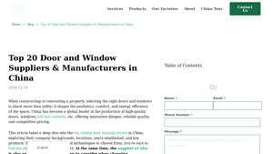 Top 20 Door and Window Suppliers & Manufacturers in China - china wooden door supplier