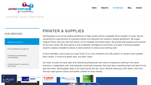 Genuine Inks and Toner Supplier in Dubai -Astrosupplies - printer cartridge supplier