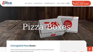 Pizza Boxes - Atlantic Packaging Products - pizza box supplier
