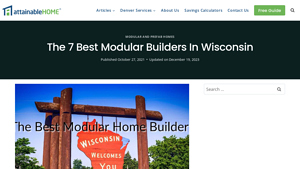 The 7 Best Modular Builders in Wisconsin - Attainable Home - modular house suppliers