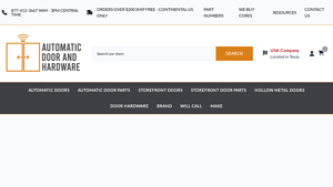 Home [www.autodoorandhardware.com] - commercial door supplier
