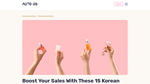 Korean Beauty Products Dropship: Top Picks & Trusted Suppliers - AutoDS - korean beauty supplier