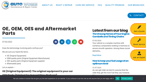 OE, OEM, OES and Aftermarket Parts - AutoWorks - original equipment supplier