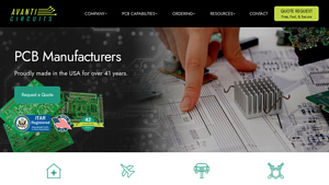 PCB Manufacturer & Fabrication | Printed Circuit Boards | Avanti Circuits - pcb supplier