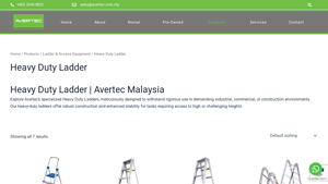 Heavy Duty Ladder Malaysia | Heavy Duty Ladder Supplier - ladder supplier