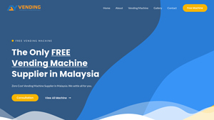 Vending Machine Supplier Malaysia | FREE Zero Cost - vending machine supplier