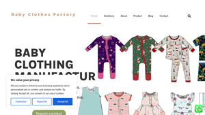 Custom-Made Baby Clothes Kids Clothing Manufacturers - baby clothes supplier