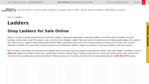 Ladders for Sale Online | Badger Ladder - ladder supplier
