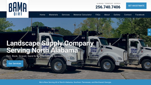 Bama Dirt: Gravel, Rock, Sand, Soil | Landscape Supply Co. - dirt supplier
