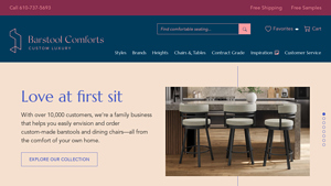 Kitchen Bar Stools, Comfortable Bar Stools • Barstool Comforts - bar stool supplier