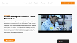 Portable Power Station Manufacturer ,Factory & Supplier | Baykee - portable power supplier