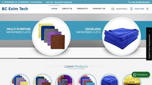 BC Exim Tech Hyderabad - 380 Gsm Microfiber Cloth Supplier - microfiber cloth supplier