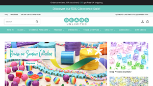 Beads Unlimited | UK's Number 1 Supplier Of Beads - supplier of beads