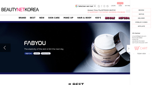 K-Beauty & Korean Cosmetics Shop No.1 Website - Beautynetkorea - korean beauty supplier