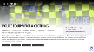 Police Equipment & Clothing - Beechwood Equipment - police uniform supplier