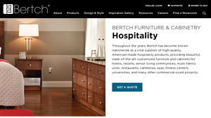Custom Hospitality Cabinets & Furniture by Bertch Cabinet, LLC - hospitality furniture suppliers