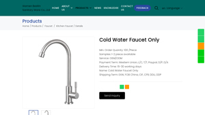 Cold Water Faucet Only - China Cold Water Faucet Only Manufacturers ... - cold water faucet supplier china