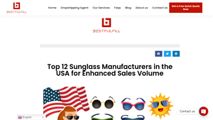 Top 12 Sunglass Manufacturers in the USA for Enhanced Sales Volume - sunglasses supplier usa