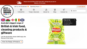 Best of British | Largest Irish and British Food Shop Australia - british food supplier