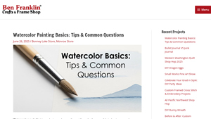 Watercolor Painting: Tips & Common Questions | Ben Franklin Crafts - watercolour paint suppliers