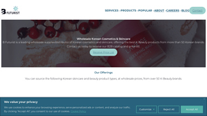 Korean Cosmetics & Skincare Wholesale Supplier/Distributor - B Futurist - korean cosmetics supplier