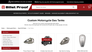 Custom Motorcycle Gas Tanks for Your Custom Bike - Billet Proof Design - custom fuel tank fabrication
