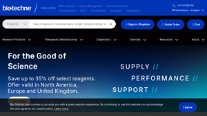 Bio-Techne - Together, we elevate science to the next level of possibility - academic supplier