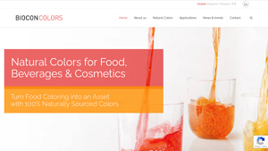 BIOCON COLORS - Natural Colors based on Annatto, Carmine, Paprika and ... - natural food color supplier