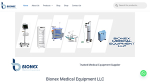 Trusted Medical Equipment Supplier - Bionex Medical Equipment L.L.C - medical equipment supplier