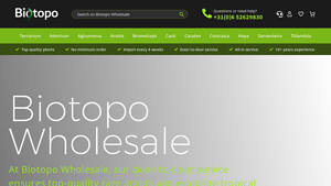 Biotopo Wholesale for all your tropical and terrarium plants - bulk live plants supplier in thailand