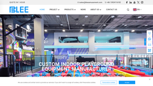 Indoor Playground Equipment | Trampoline Parks | BLEE Amusement ... - trampoline park supplier