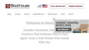 Durable, Customizable Contract Furniture - Blockhouse - contract furniture suppliers