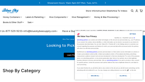 Blue Sky Bee Supply | Honey Bottles & Beekeeping Equipment for All - honey bee supplier
