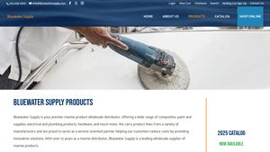 Wholesale Boat Building Materials - Bluewater Supply - marine supplier