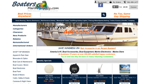 Boat Accessories, Boat Equipment - Boaters Marine Supply - marine supplier