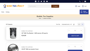 Bubble Tea Supplies, boba tea supplies at wholesale prices. - bubble tea supplier usa