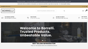 Borrelli: Your One-Stop Shop for Commercial Catering Equipment - catering supplier