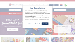 British Corner Shop | British Food | Online Supermarket for Expats - british food supplier