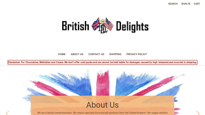 British Delights - british food supplier