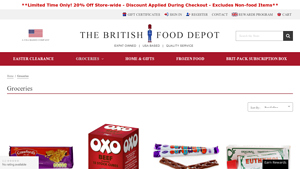 British Groceries | British Food Depot | Order Online - british food supplier