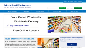 For international delivery - British Food Wholesalers - british food supplier