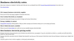 Business electricity prices, rates, suppliers - British Gas - cheapest business electricity supplier