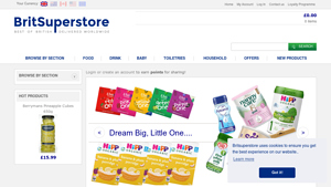 Britsuperstore - Buy British food online delivered worldwide - british food supplier