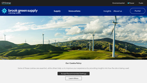 Sustainable & Renewable Energy Solutions for Businesses | Brook Green ... - green energy supplier